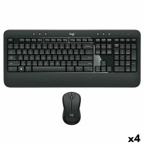 clavier et souris Logitech MK540 Noir Espagnol Qwerty (4 Unités)