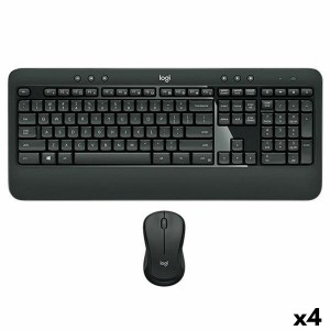 clavier et souris Logitech MK540 Noir Espagnol Qwerty (4 Unités)