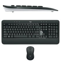 Keyboard and Mouse Logitech MK540 Black Spanish Qwerty (4 Units)