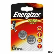 Piles Bouton au Lithium Energizer 3 V CR2450 (10 Unités)