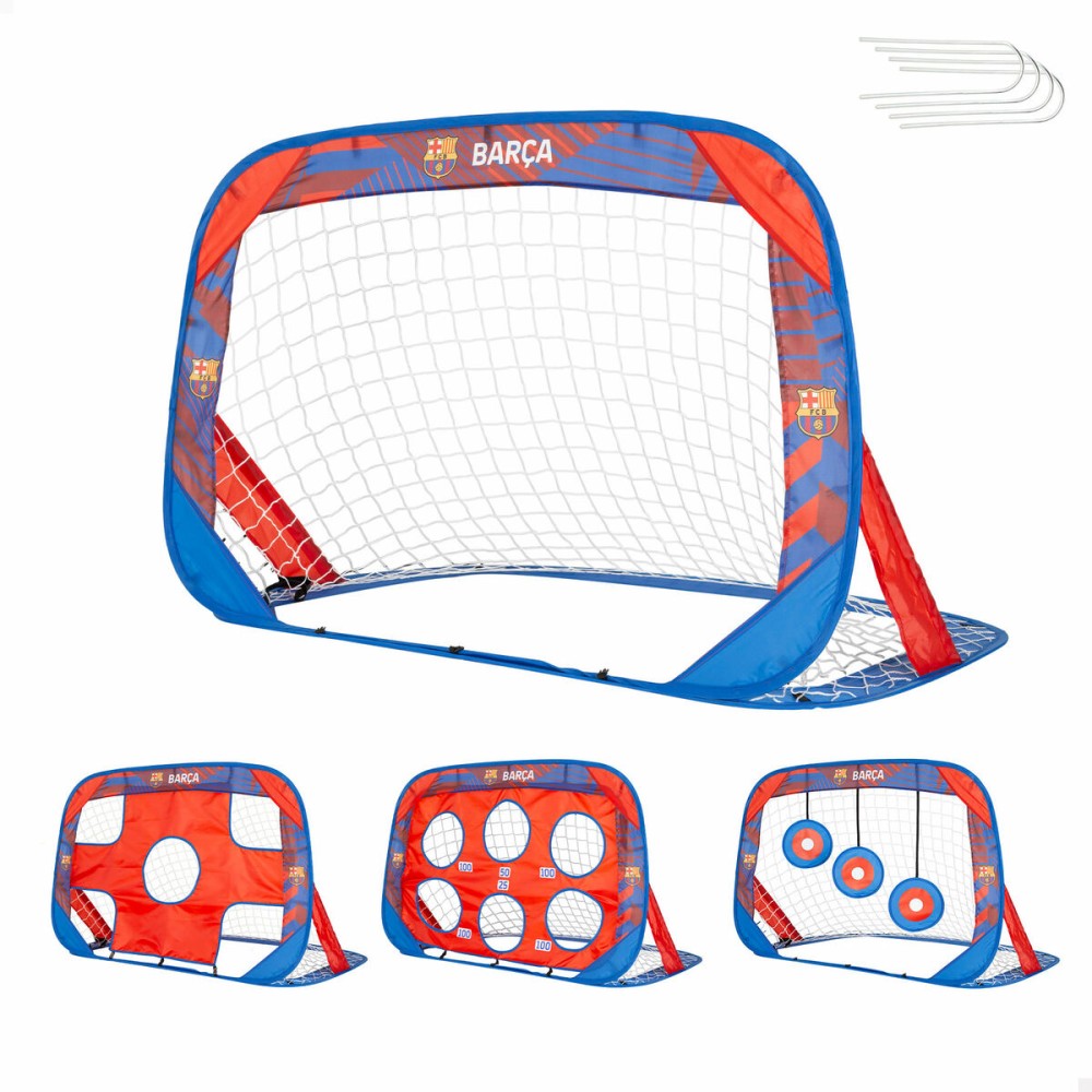 Football Goal F.C. Barcelona 120 x 80 x 80 cm (4 Units)
