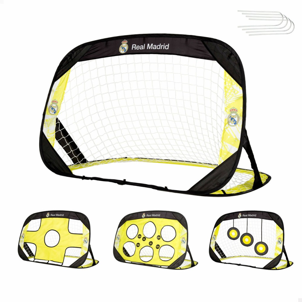 Football Goal Real Madrid C.F. 120 x 80 x 80 cm (4 Units)