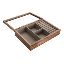 Box-Schmuckkästchen Versa Paulonia-Holz 19 x 11,8 x 18 cm