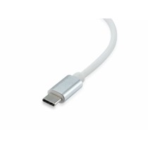 Hub USB Level One USB-0504 Noir Argenté
