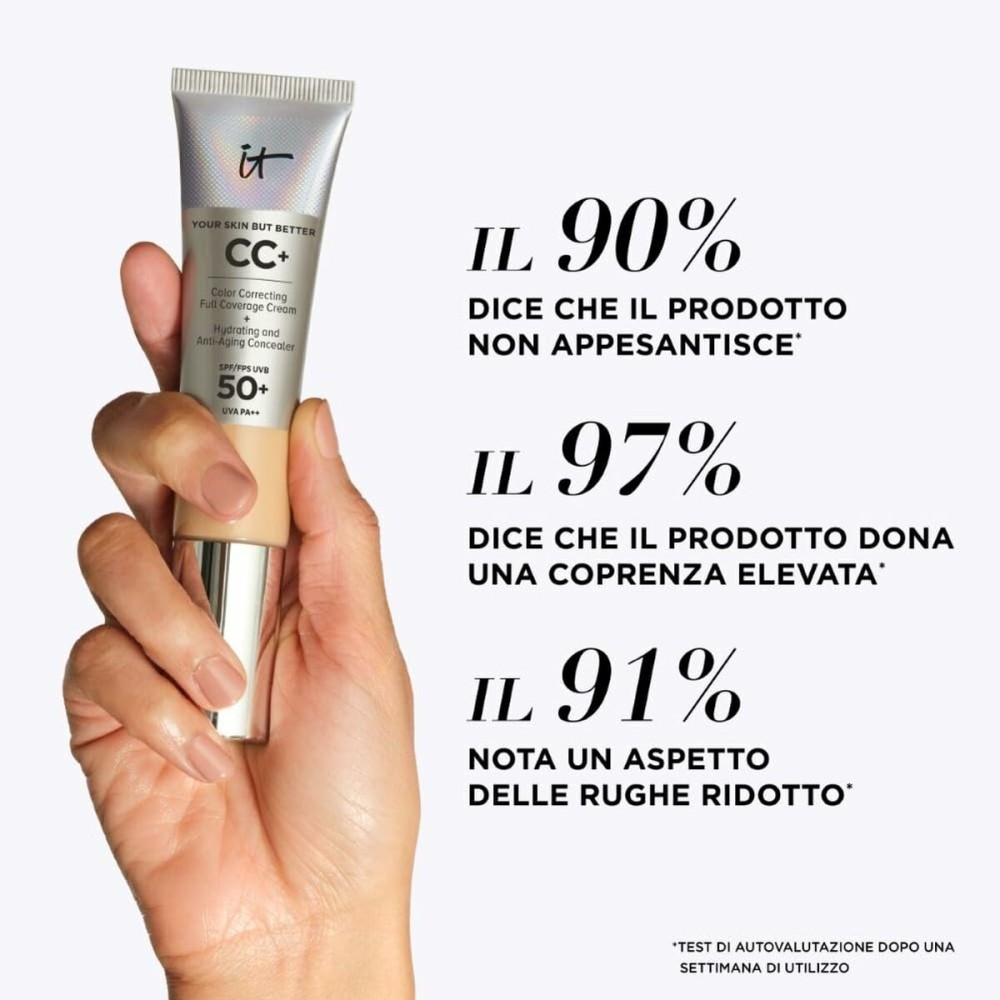CC Cream It Cosmetics Your Skin But Better Beige Medium Spf 50 1 L