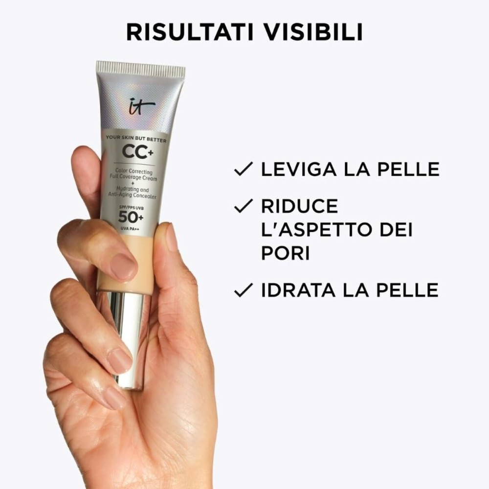CC Cream It Cosmetics Your Skin But Better Beige Medium Spf 50 1 L