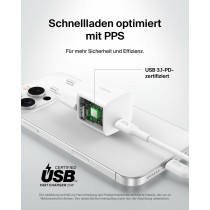 Câble USB vers Lightning Belkin WCA012KQWH Blanc