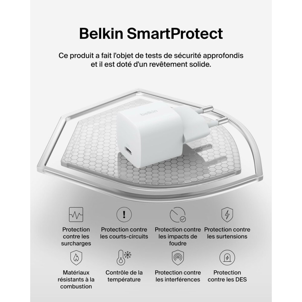 USB auf Lightning Verbindungskabel Belkin WCA012KQWH Weiß