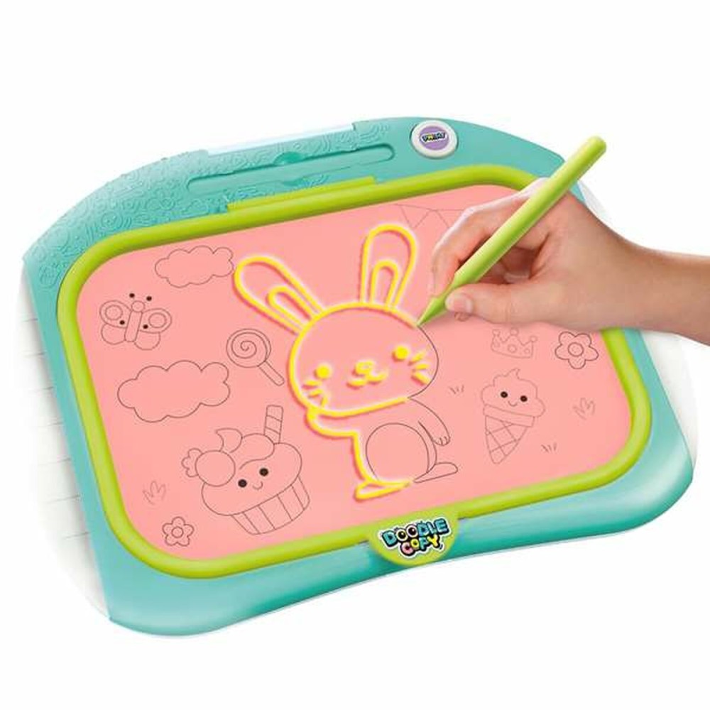 Tableau 2 en 1 Canal Toys Doodle Copy Bleu Plastique 40 x 33 x 6 cm