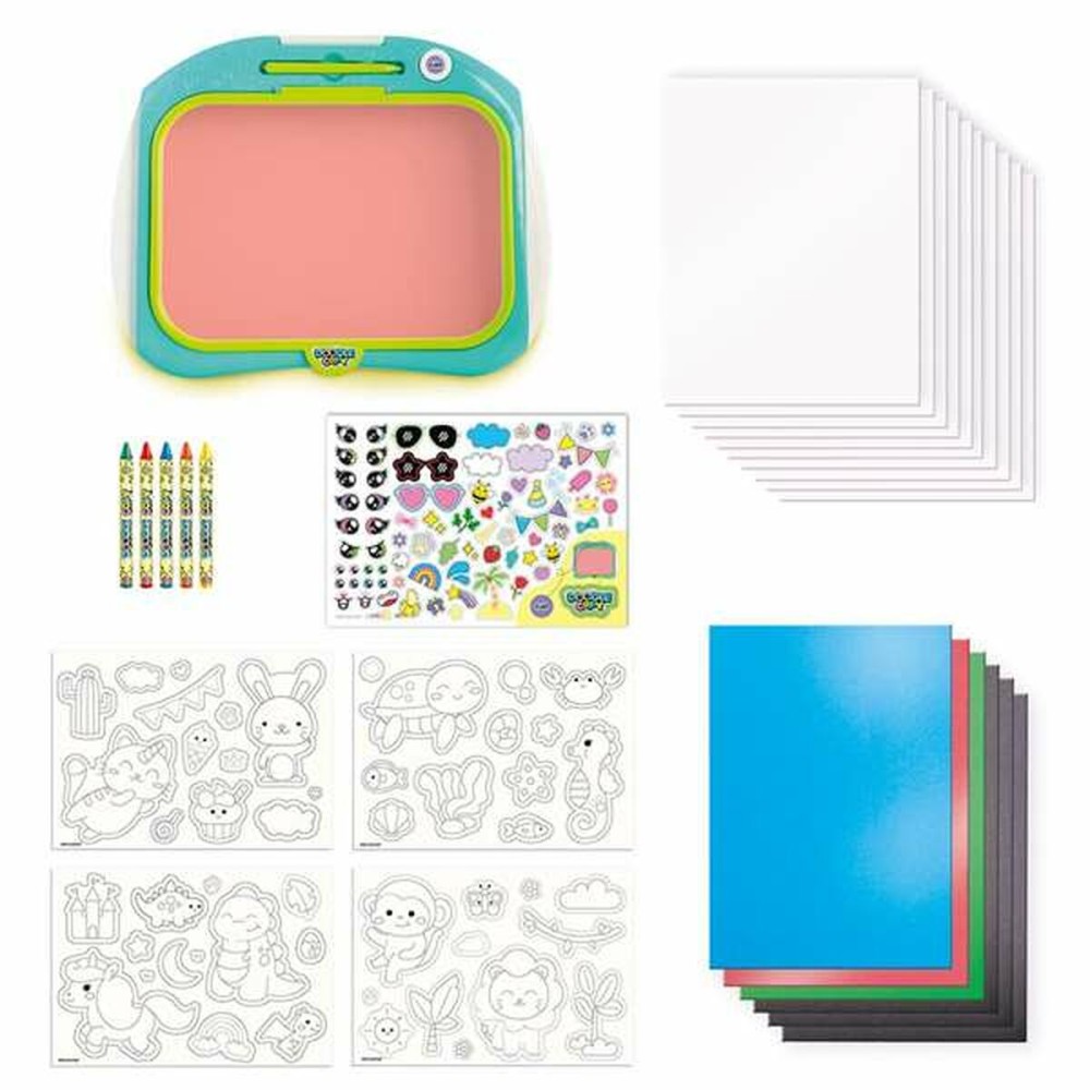 Tableau 2 en 1 Canal Toys Doodle Copy Bleu Plastique 40 x 33 x 6 cm