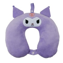 Coussin de voyage Hello Kitty Violet 9 x 33 x 31 cm