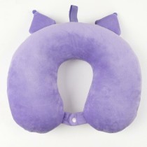 Coussin de voyage Hello Kitty Violet 9 x 33 x 31 cm