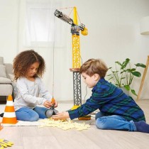Grue de jouet Smoby Mighty Crane Télécommandé Jaune Gris