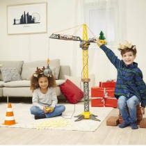 Grue de jouet Smoby Mighty Crane Télécommandé Jaune Gris