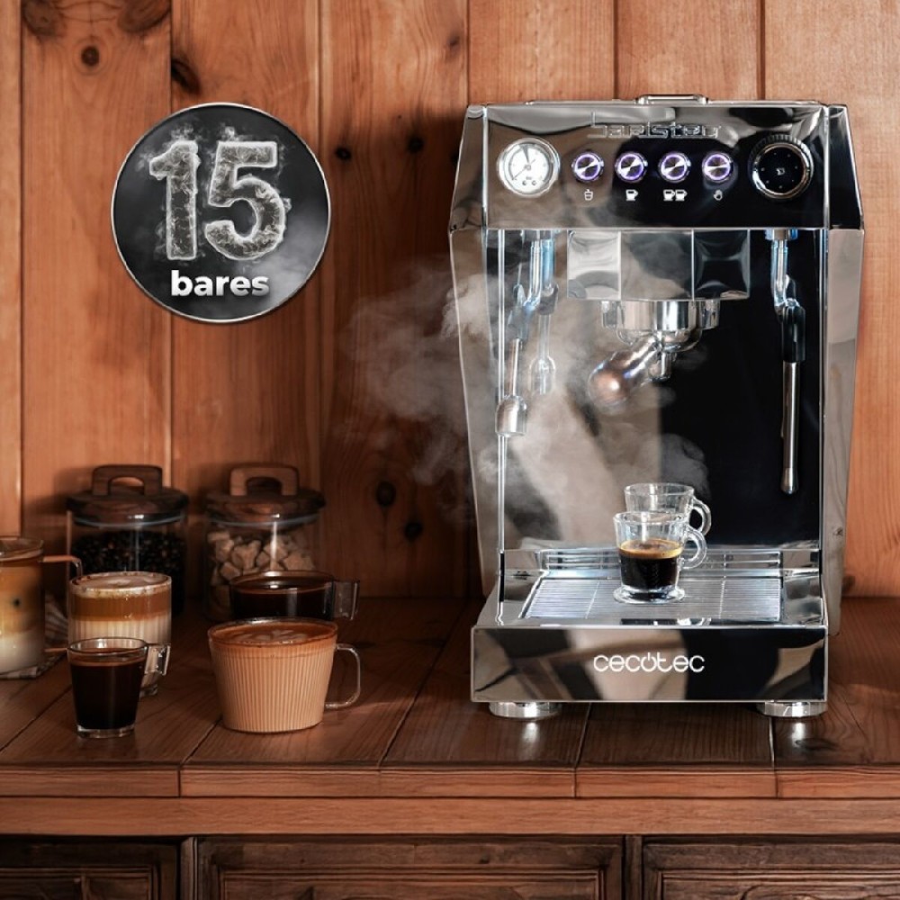 Superautomatische Kaffeemaschine Cecotec Baristeo Brava 3150 W Schwarz 15 bar 2,5 L