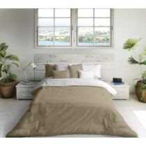 Nordic cover Naturals FUNDA NORDICA BICOLOR REVERSIBLE White Beige 140 x 200 cm Reversible