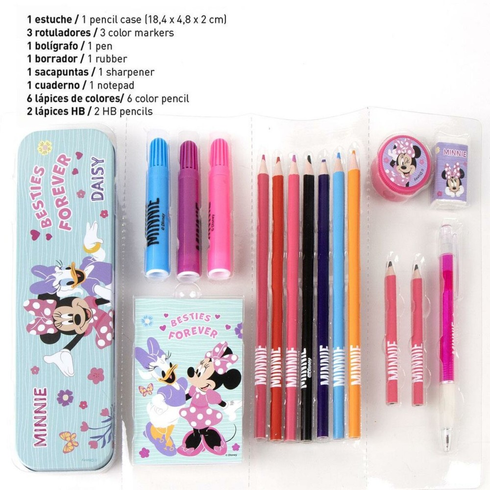 Papierwaren-Set Minnie Mouse Rosa