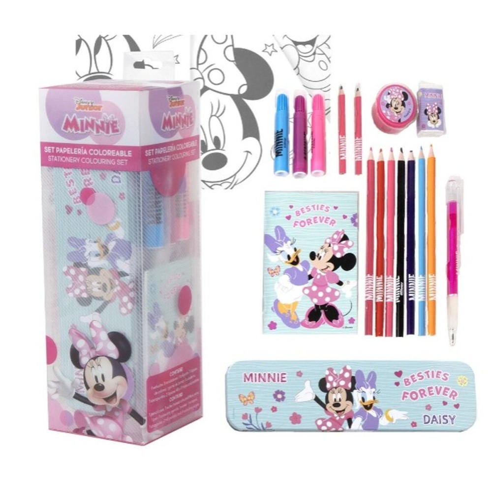 Papierwaren-Set Minnie Mouse Rosa