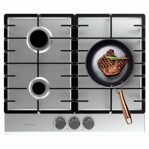 Gasplatte Cecotec Bolero Squad G 3200F Inox 6250 W 58 x 50 cm