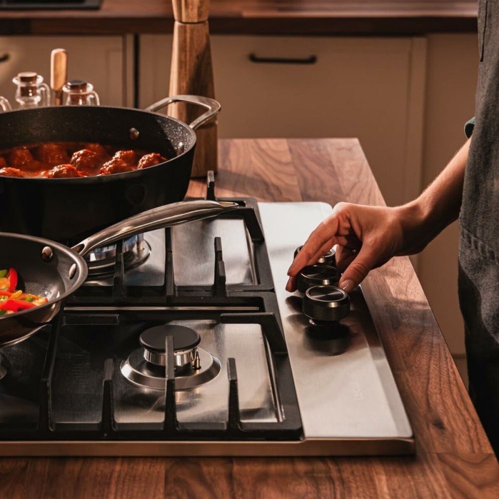 Gasplatte Cecotec Bolero Squad G 3200F Inox 6250 W 58 x 50 cm