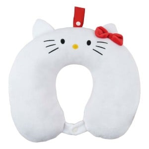 Coussin de voyage Hello Kitty Blanc 7,5 x 33 x 30 cm