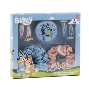 Haarschmuck Bluey Bunt 7 Stücke