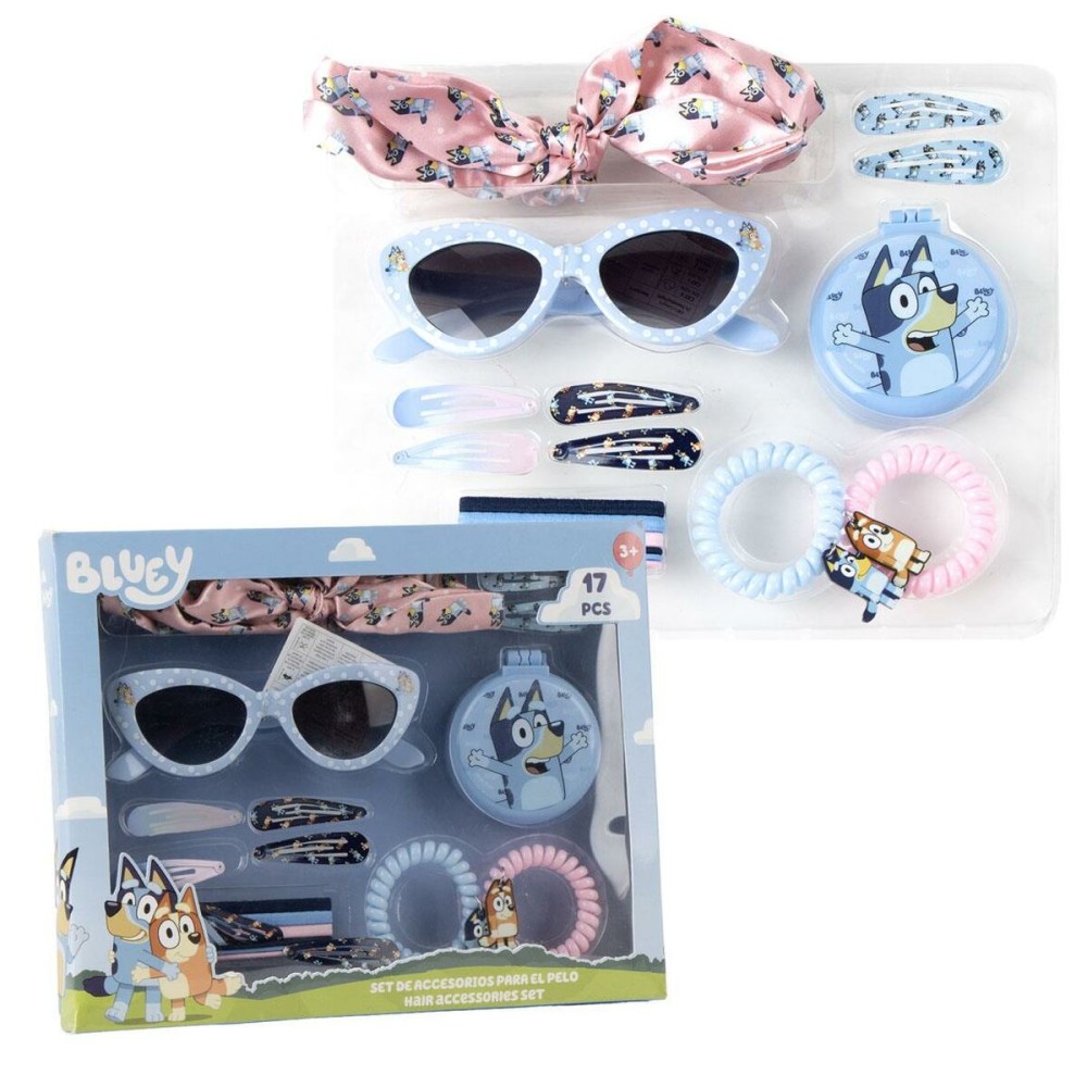 Haarschmuck Bluey Bunt 17 Stücke
