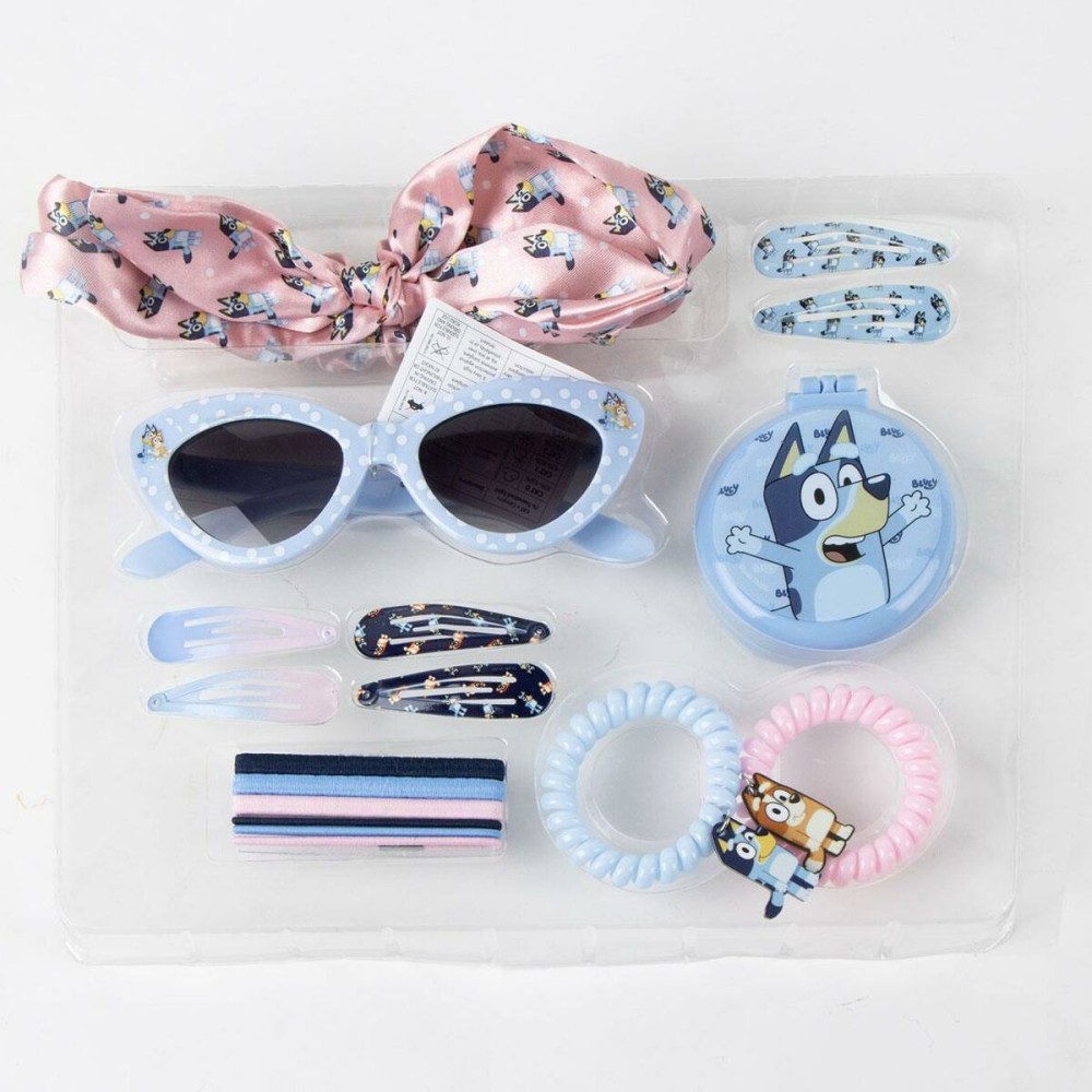 Haarschmuck Bluey Bunt 17 Stücke