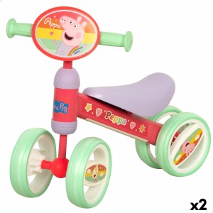 Tricycle Peppa Pig Multicouleur 47 x 37 x 25 cm (2 Unités)