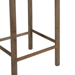 Side table Natural Bamboo 22,5 x 22,5 x 50 cm 32,5 x 32,5 x 70 cm 2 Pieces (2 Units)