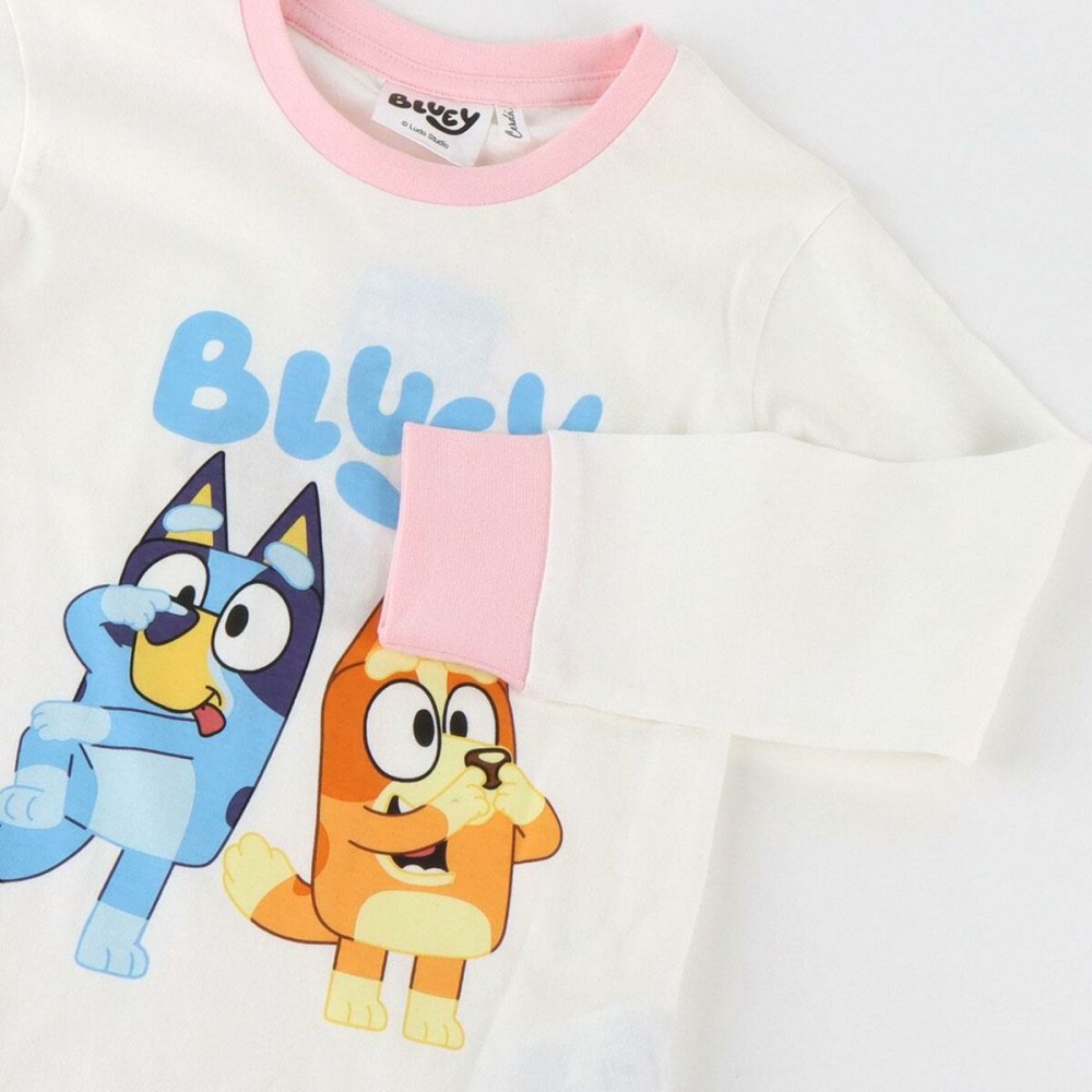 Schlafanzug Für Kinder Bluey Beige