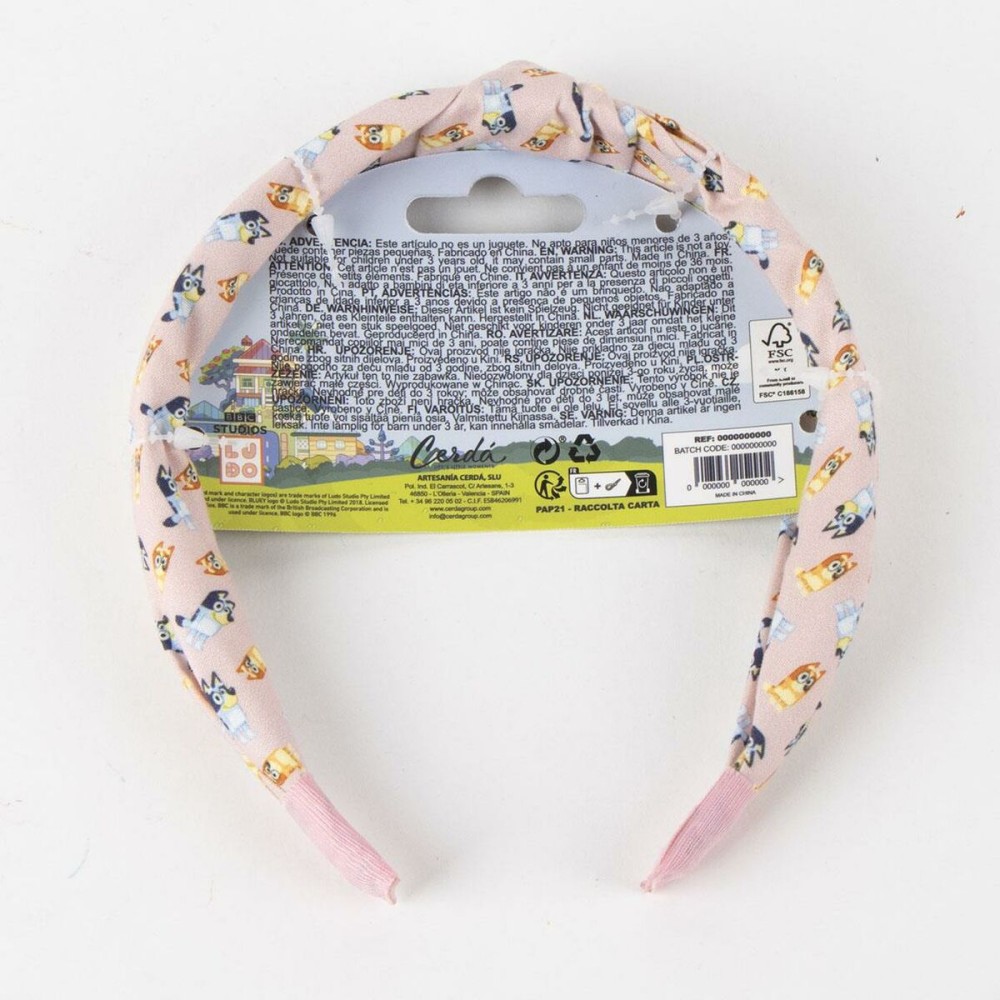 Stirnband Bluey Rosa