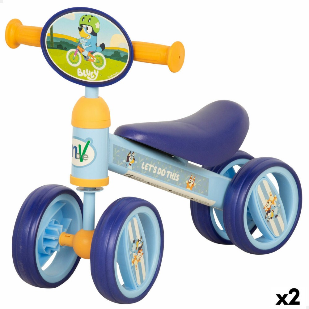 Tricycle Bluey Bleu 47 x 37 x 25 cm (2 Unités)