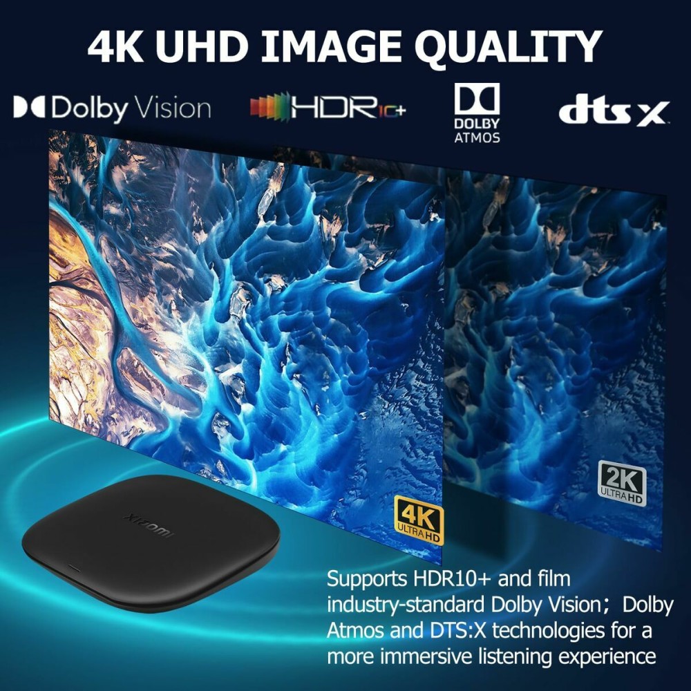 Appareil de Streaming Xiaomi TV BOX S (3RD GEN) 4K