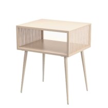 Table d'appoint Gift Decor 24303-CW Beige 46,5 x 19,2 x 36,2 cm