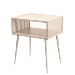 Table d'appoint Gift Decor 24303-CW Beige 46,5 x 19,2 x 36,2 cm