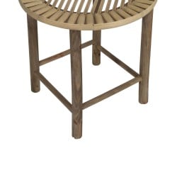 Side table Natural Bamboo 50 x 50 x 48 cm 38,5 x 38,5 x 40 cm 2 Pieces (2 Units)