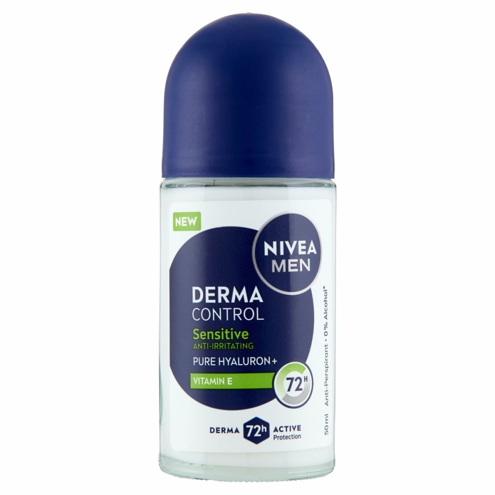 Roll-On Deodorant Nivea DERMA CONTROL SENSITIVE 50 ml