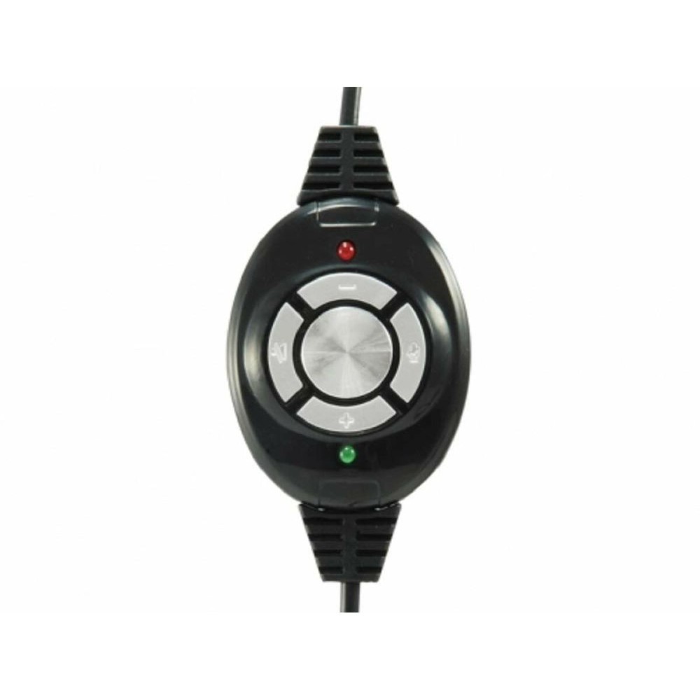 Kopfhörer mit Mikrofon Conceptronic CCHATSTARU2R Schwarz Rot 2 m