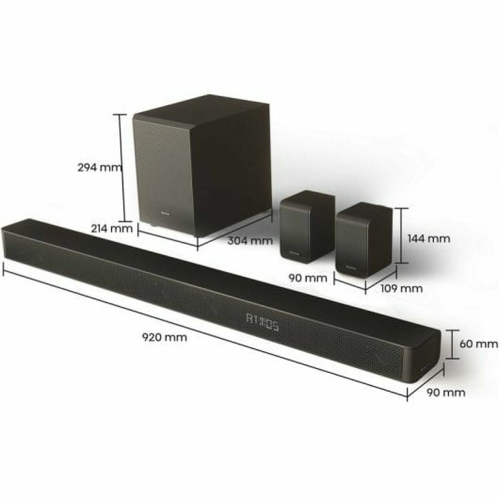 Barre audio Hisense AX5100G 340W Noir