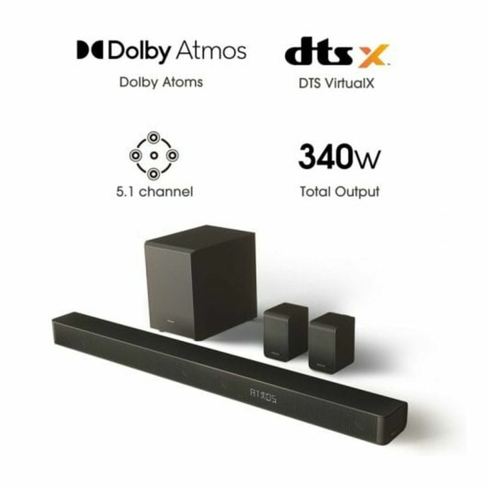 Barre audio Hisense AX5100G 340W Noir