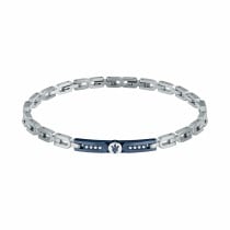 Men's Bracelet Maserati Stainless steel 21,5 cm Silver