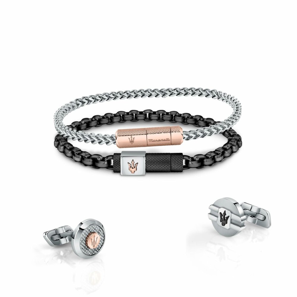 Men's Bracelet Maserati Stainless steel 22 cm