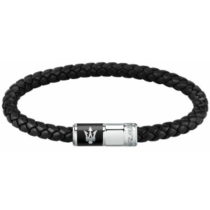 Men's Bracelet Maserati JM222AVE07 Leather 25 cm
