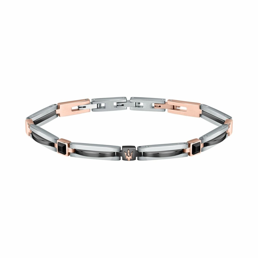 Men's Bracelet Maserati JM223ATZ19 Stainless steel 21 cm