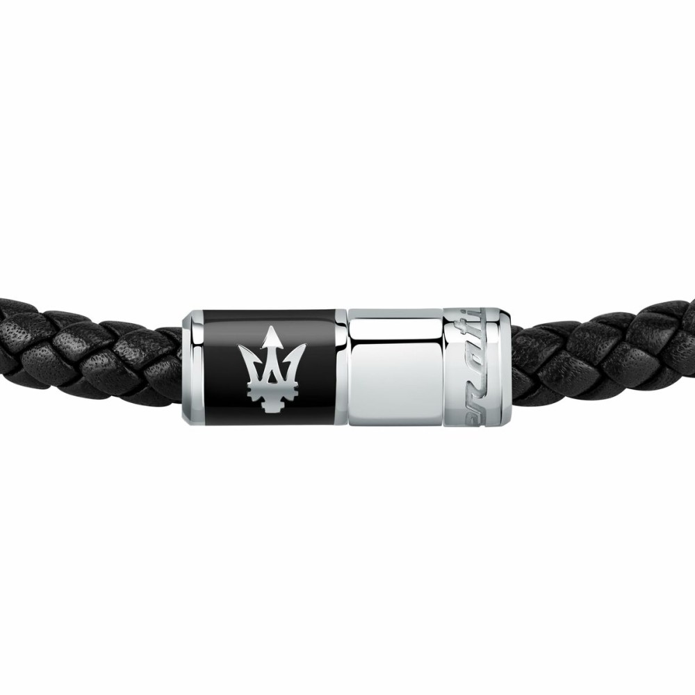 Men's Bracelet Maserati JM222AVE07 Leather 25 cm