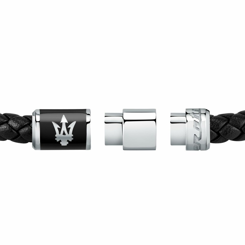 Men's Bracelet Maserati JM222AVE07 Leather 25 cm