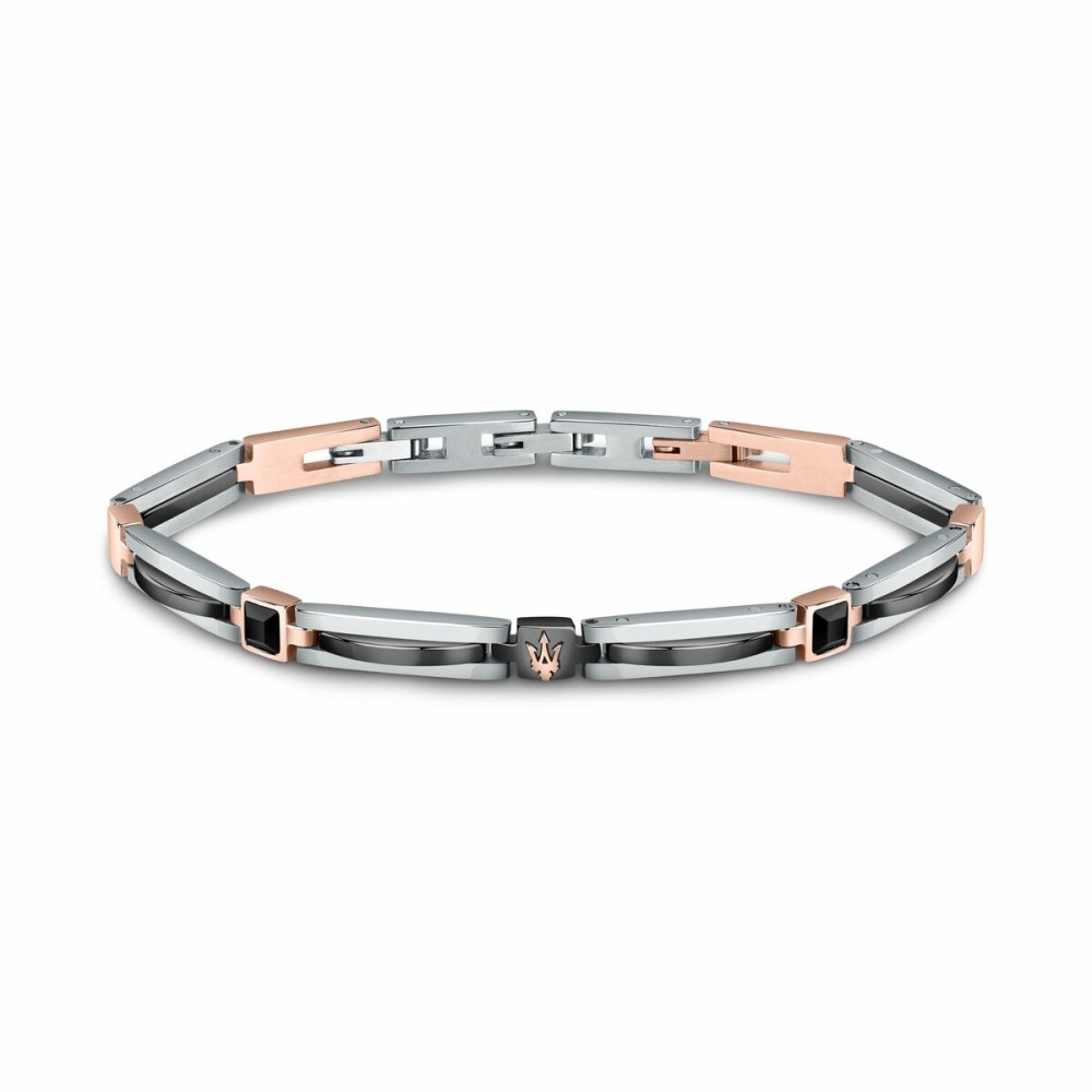 Men's Bracelet Maserati JM223ATZ19 Stainless steel 21 cm