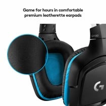 Casques avec Micro Gaming Logitech 981-000770 Bleu Noir