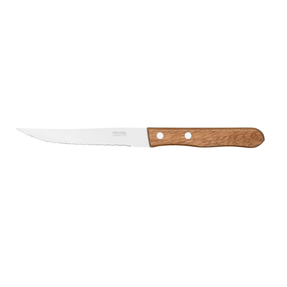 Steakmesser-Set Pradel essentiel Holz zweifarbig Metall 21 cm (4 Stück)